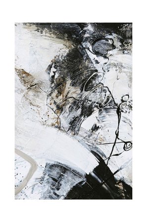 Malerifabrikken - Juliste Black and White 1 - Valkoinen - Julisteet - - Homeroom