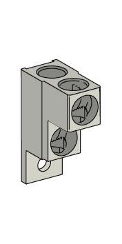 Schneider Electric ComPact LV429218 Kabelklämma 2x 50-120 mm², för NSX 10-250, 3-pack, Elfördelning & strömförsörjning