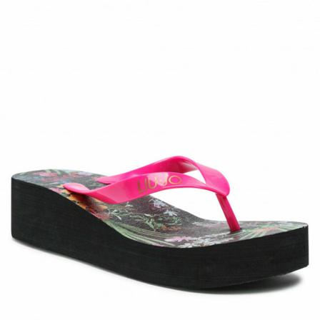 Liu Jo, Flip-Flops Czarny, Kobieta, Rozmiar: 39 EU