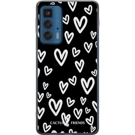 Yhteensopiva Puhelinkuori Motorola Motorola Edge 20 Pro Cactus and Friends - Handdrawn Love Chaos