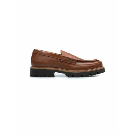 Tommy Hilfiger, Mocassino Brązowy, Mężczyzna, Rozmiar: 40 EU