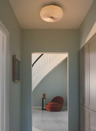 Belloy taklampe papir Ø40 - hvit