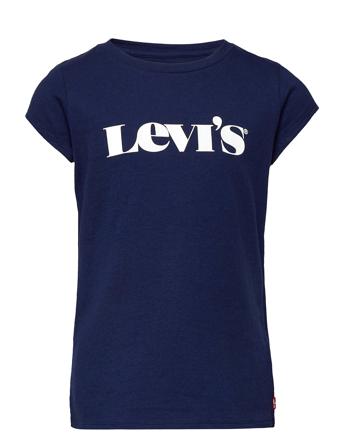 Lvg Ss Graphic Tee Blue Levi's