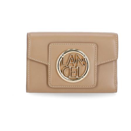 Lancel Wallets Cardholders , Beige , Dames , Maat: ONE Size Portefeuilles