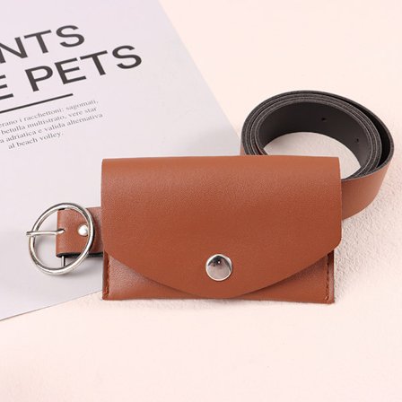 100 cm midjebälte Justerbart midjepaket Metallspänne Plånbok Phon