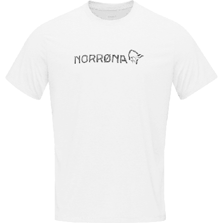Norrøna Men's Norrøna Tech T-shirt Men Short sleeved fitness sweater White L