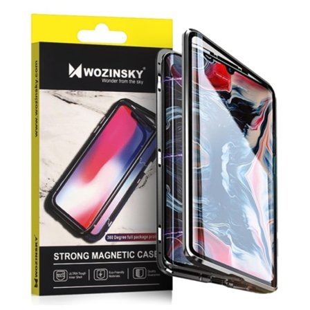Wozinsky Full Magnetic Skal Galaxy A72 - Svart / Transparent