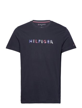 Rwb Hilfiger Tee T-shirts Short-sleeved Marineblå Tommy Hilfiger*Betinget Tilbud