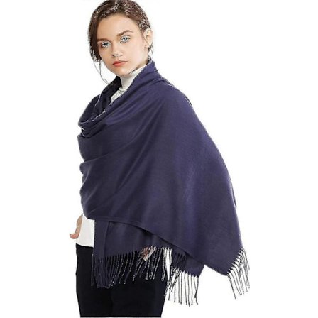 Damscarf Pashminasjalar och omslag för aftonklänning Brudtärna Bröllop Brud Vinter Varm Lång Stor Scarves