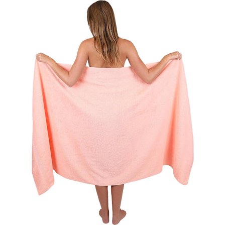 XXL kylpypyyhe 100% korallifleece 150x90cm pinkki