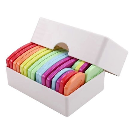 20 stk. DIY Strikke Blokker Sæt Rustfrit Stål Strikke Blokkeringsmåtter og Nåle med 2 Størrelser til DIY Kn