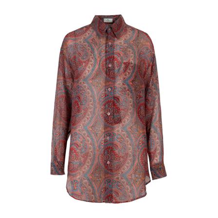 Etro Shirt , Rood , Dames , Maat: S