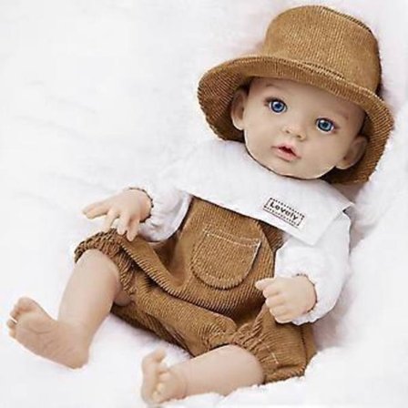 12 tommer Nyfødt Baby Dukke Pige i Vinyl Perfekt til Forældre-Barn Interaktion Børnevenlig Realistisk Pige