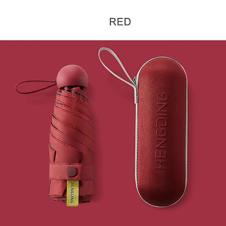 Mini Umbrella for Kids, Windproof Pocket Umbrella, UV Protection