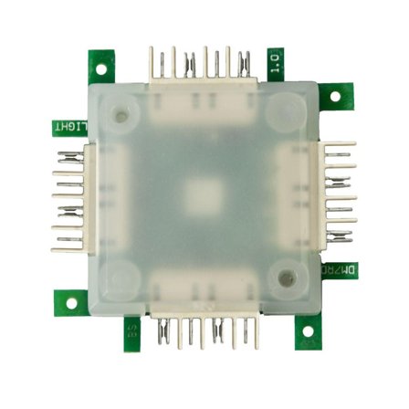 ALLNET Brick"R"knowledge LED RGB light Brick transparent 10er Pack