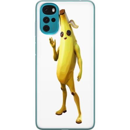 Motorola Moto G22 Läpinäkyvä kuori Fortnite