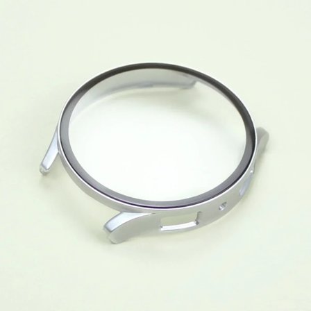 Härdat glas + skal för Samsung Galaxy Watch 6/5/4 44mm 40mm Fodral Full PC stötfångare skärmskydd Galaxy Watch 7/FE Tillbehör