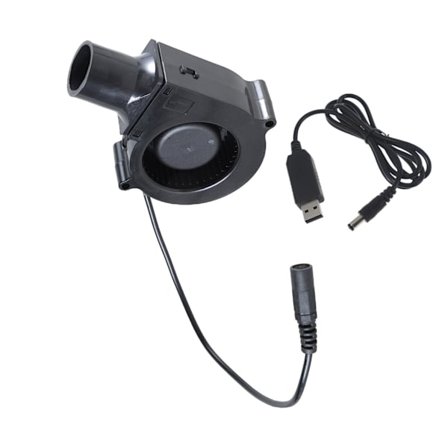 Praktisk USB-driven BBQ-fläkt för effektiv eldstart och grillning