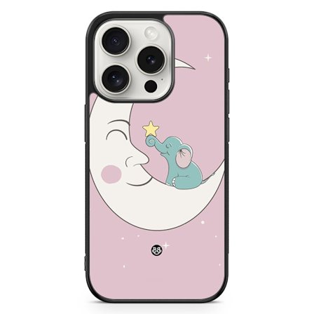 Bjornberry Skal iPhone 15 Pro - Elefantmåne