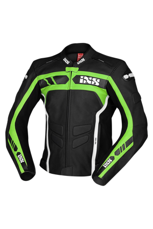 Motorjas iXS RS-600 Zwart/Groen/Wit 50