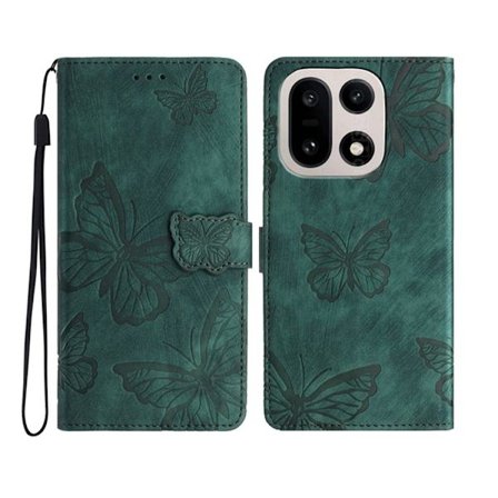 OnePlus 15 5G Konstläder Plånboksfodral Butterfly Skin-Touch