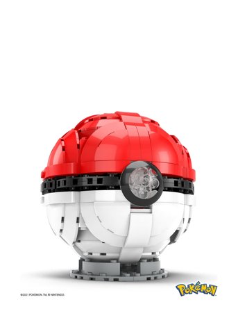 Mega Pokémon Toys Jumbo Poké Ball Building Set - Multi/patterned - ONE SIZE