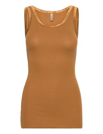 Sc-Ryan T-shirts & Tops Sleeveless Gul Soyaconcept*Betinget Tilbud