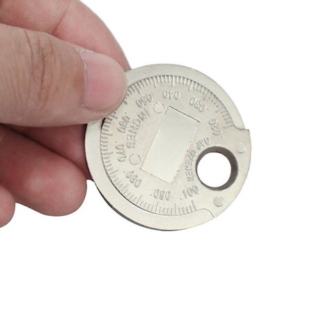 Automatisk tændings tændrørs gap måleværktøj Kaliber Måleværktøj Valuta-Type 0.6-2.4mm Område Tændrørs Gap Værktøj Føler