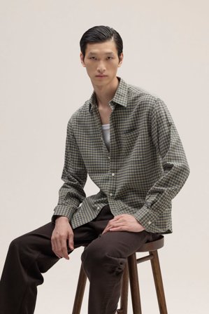 NN.07 Deon Hemd Herren Multi Bio-Baumwolle