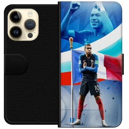Apple Iphone 14 Pro Plånboksfodral Kylian Mbappé