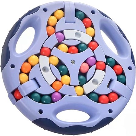 Pop Fidget Leksaker Barnleksaker Roterande Magic Bean Beads Pusselkuber, Sensoriska Leksaker för Autistiska Barn Stress Relief Pussel för Vuxna 