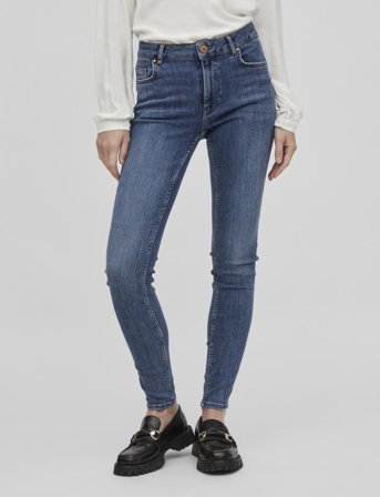Vila Visarah Wu02 Rw Skinny Jeans - Noos - Blue - XS x 30
