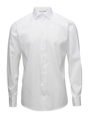 Signature Twill-Slim Fit Skjorte Business Hvit Eton