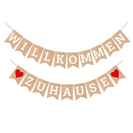 Painettu viirinauha perhejuhliin, pääskynpyrstöbanneri, sydänpainettu köynnös, voimapaperinen haarapääskyn muotoinen lippu, juhlatarvikkeet De