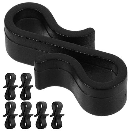 Takrenner Clips 250 stk. Klips Kroker for oppheng av utendørs julelys Værbestandige høytidsdekorasjoner