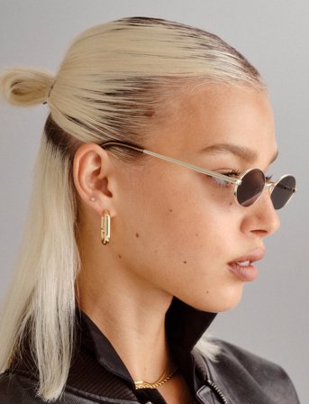 Le Specs Love Train - Gold - ONE SIZE