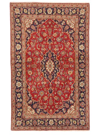 Keshan Rug Oriental Dark Red/Brown (Wool, Persia)