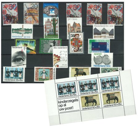 Holland årgang 1975 - Postfrisk