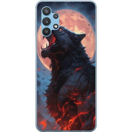 Mobilskal till Samsung Galaxy A32 5G med Ylande varg