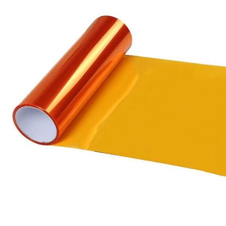 Bilforlygtefilm, 200cm X 30cm Klar bilforlygtedæksel Baglygte Pvc-klistermærke anti-scratch Bilforlygtefilm Bilklistermærke, orange