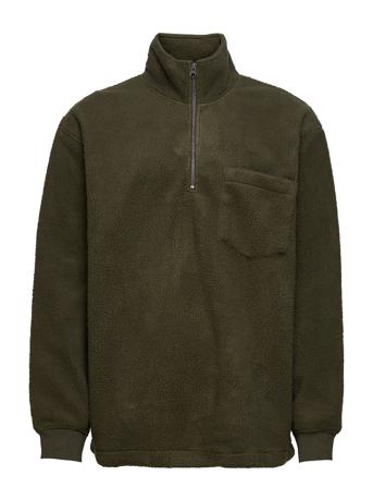 Slhrelaxbrenan High Neck Sweat W Green Selected Homme