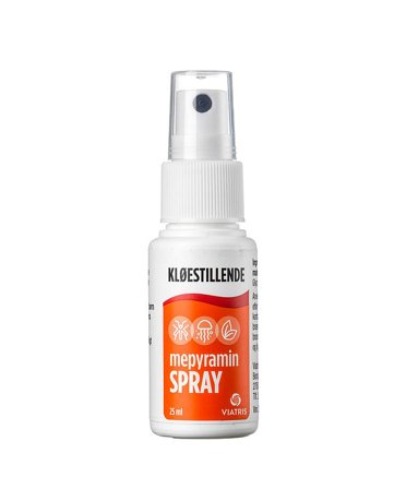 Medic Mepyramin Spray 2% 25 ml, Medicin & Pleje, Lus, Myg & Flåter, Myg