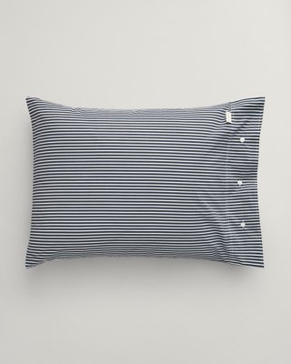 GANT - Putetrekk med klassiske skjortestriper 50x70cm marine