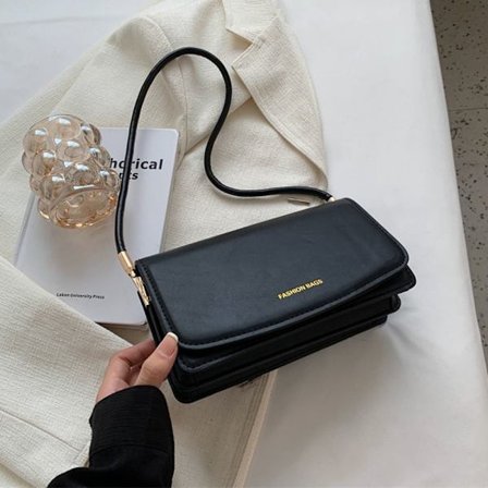 Skulderveske Underarmsveske SVART