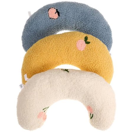 3-pak kæledyrs pude til hjemmet kæledyr pude nakkebeskyttelse hvalpepude (27.00X17.00X8.00CM, multi-farve)