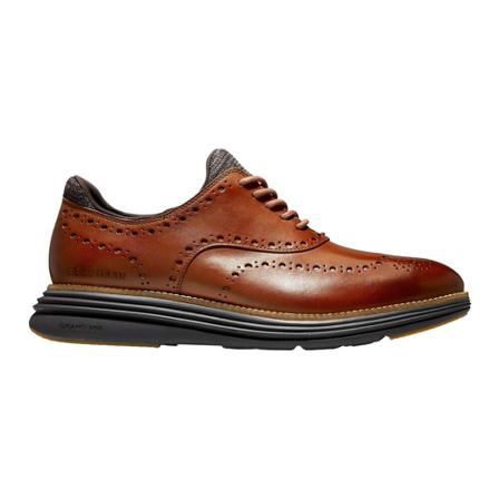 Cole Haan, Øriginal Grand Ultra Wingtip Oxford Bruin, Heren, Maat:44 EU