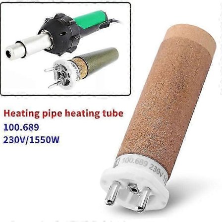 230 V 1550 W lämmityselementti Leister-lämmityselementti 100.689 kädessä pidettävään kuumailmapuhallinmuovihitsauspistooliin