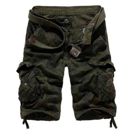 Herre Army Combat Camo Cargo Shorts Bukser Uformelle korte bukser H