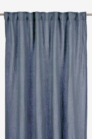 Svanefors - Verhot Julie 2/pakk. - Sininen - Poimutusnauhaverhot - 145X280 - - Homeroom