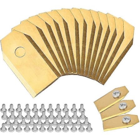 Titanium Automower-knivar, Robotiska Ersättningsknivar Förbättrad Sk